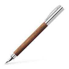 Faber-Castell Ambition Fountain Pen Walnut Wood Fine picture