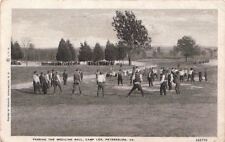  Postcard Passing Medicine Ball Camp Lee Petersburg VA picture