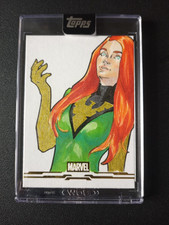 2026 Topps Marvel Mint Jean Grey Sealed Sketch Art Card 1/1 Fresa Auto Autograph picture