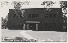 Vintage Postcard Assembly Hall Seventh Day Adventist Campground Nevada Iowa 6941 picture
