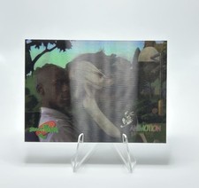 1996 Upper Deck Space Jam - Michael Jordan Bugs Bunny Lenticular #AN1 Animotion picture
