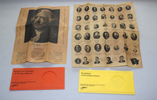 HDC Historical Document Reproductions US Presidents & Jefferson Portrait Thought picture