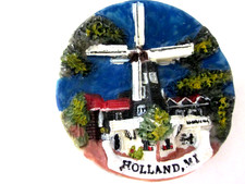 Holland MI - Refrigerator Magnet Collectible 2 3/4
