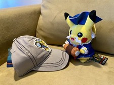 Pokémon 2015 World Championship Plush with baseball cap New With Tag picture