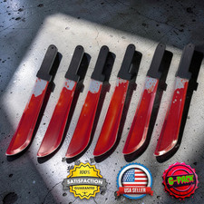 6-Pack Halloween Horror Costume Bloody Machete Props 21