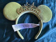 DISNEY TIANA EAR HEADBAND WITH CROWN NWT picture