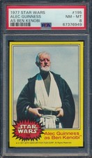 1977 STAR WARS SERIES 3 #195 OBE WAN KENOBI PSA 8 NM-MT picture