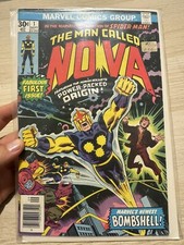 THE MAN CALLED NOVA #1 ORIGIN & 1st APPEARANCE RICHARD RIDER MARVEL 1976 Key 🔑 picture