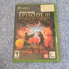 Star Wars Episode III Revenge of the Sith Original Microsoft Xbox Video Game CIB picture