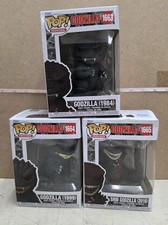 Godzilla Rare Funko Pop Lot 1663 1664 1665 picture