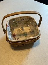 Vintage Longaberger Handmade 2004 Small Berry Basket picture