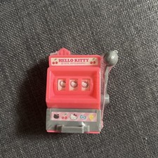 Sanrio Vintage pink hello kitty Slot Machine Pencil Sharpener Trinket picture