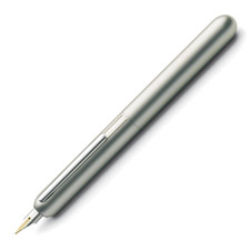 Lamy Dialog 3 Fountain Pen with Palladium Finish - Fine Point L74F - NEW in box picture
