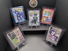 Kayou My Little Pony Pony CCG Hasbro 5-Card Lot Luna/Rarity/Babs Seed/Fluttershy picture