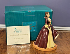 WDCC Belle Holiday Princess Gift of Love Beauty Beast Disney COA Box picture