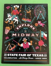 STATE FAIR OF TEXAS 2023 REFRIGERATOR MAGNET - GO BIG TEX - 4” x 3” Size. picture