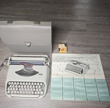 Vintage Royal Royalite 64 Portable Typewriter WORKS w/ Case Manual & Ribbon picture
