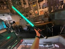 Star Wars Qui-Gon Jinn Lightsaber Replica with Force FX and USB Charging picture