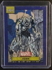 2024 Topps Chrome Marvel #110 Husk Blue Wave Refractor 49/150 picture