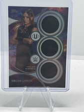 Topps 2026 WWE Universe Becky Lynch Triple Relic STR-BL Event-Used Mem picture