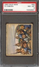 1950 WILD MAN #30 TO SIBERIA PSA 8 *DS6803 picture