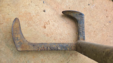 Vintage Cast Iron Metal Boot Jack Stand / Holder Heavy Duty Tool picture