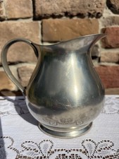 Vintage Royal Holland Pewter Water Pitcher w/ Ice Guard KMD Tiel Daalderop 6