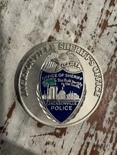 Jacksonville Sheriff’s Office Motorcycle Unit Challenge Coin New No Imperfection picture