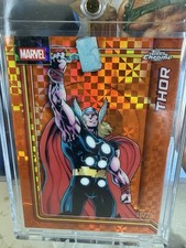 Topps 2026 Marvel Chrome Thor /25 Orange Refractor X-Factor Variant Very Clean picture