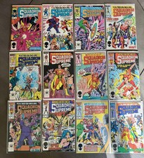 Squadron Supreme #1-12 1985 MARVEL COMICS Complete 12-Issue Set Copper Age F/VF picture