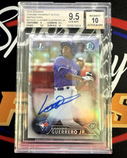 2016 Bowman Chrome Vladimir Guerrero Jr 1st Auto CPA-VGJ Refractor /499 BGS 9.5 picture