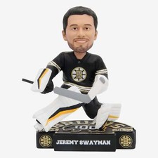 Jeremy Swayman Boston Bruins 100th Anniversary Bobblehead NHL Hockey picture