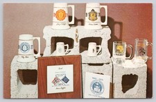 Oreland Pennsylvania Griffith Pottery School Mugs Chrome Postcard Unposted picture