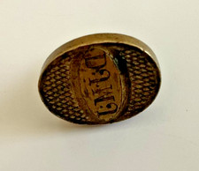 ANTIQUE/VINTAGE WAX SEAL STAMP - CIRCA 1840 picture