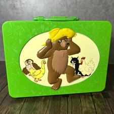 Vintage 1999 Little Bear Plastic Carrying Case Maurice Sendak Flying Colors Toy picture