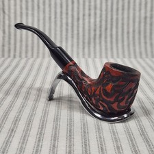 Vtg Estate Pipe (Bent Dublin), Briarwood - Baraccini Crown (2010s–2020s) picture