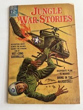 JUNGLE WAR STORIES #11 DELL Comics 1965 Silver Age VG 4.0 Combine Shipping picture