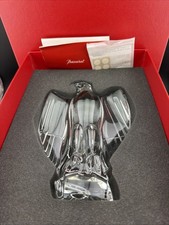 Authentic Baccarat Crystal American Eagle from France Original Mint Cond W/Box picture