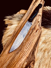White River Exodus 4 Hunting Knife Black Canvas Micarta CPM S35VN Steel Blade  picture