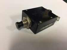 40 Amp PUSH BUTTON   Circuit Breaker 109-240-101  WOOD NOS picture