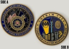 FBI New York Field Office Gotham City CART Challenge Coin  2#15 picture