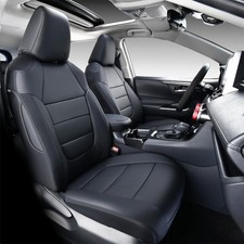 RAV4 Seat Covers, Custom Fit RAV4 Car Seat Cover Full Set for 2013-2018 LE picture