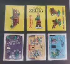 1989 Topps Nintendo Zelda Game Tip 6 Card Lot Sticker 10 17 32 Scratch 4 5 6 picture
