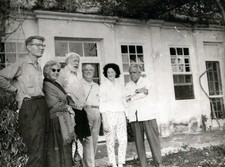 CUBA CUBAN POET NICOLAS GUILLEN + ERNEST HEMINGWAY HAVANA 1950s ORIG PHOTO MA84 picture