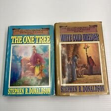 The Second Chronicles of Thomas Covenant Book 2&3 Stephen Donaldson BCE & 1st Ed picture