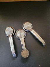 Vintage GM Chrome Window Crank Handles Set of 3 Chevrolet Pontiac Oldsmobile picture