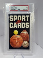 1985 NIKE PROMO MICHAEL JORDAN ROOKIE CARD RC - HEADER - LOW POP picture