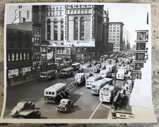 Photo Broad and Market Street Newark NJ c1930s 8x10 picture