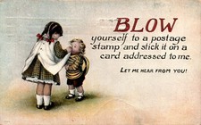 Clarence Shaffer, Carl Hoove, Scipio Siding, Ohio, Des. M Postcard picture