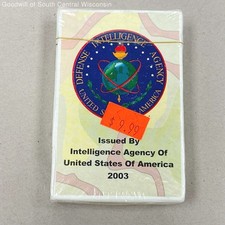 SEALED 2003 Defense Intelligence Agency DIA Iraqi Most Wanted Playing Cards Deck picture
